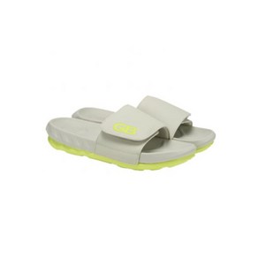 골스튜디오 GB PRO SLIDE 슬라이드 슬리퍼-GREY/LIME 매장정품 136880