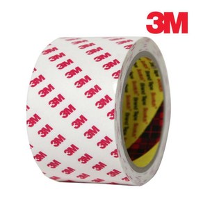 3M 4421 PE폼 양면테이프 100mm x 2M 3M테이프 양면테이프 임시테이프 접착테이프 테이프 폼테이프 3M양면테이프, 1개