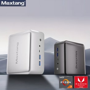 [CY] 맥탕 Maxtang NUC 미니 게이밍 PC AMD 라이젠 R7 8845HS 데스크톱 고성능 mini pc 원도우스11 8코어16스레드 45W 2.5G메쉬 시즌신상, R7 8845HS표준시스템(SSD+DDR미포함), WIN10, 0GB, 0GB, 화이트