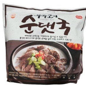 해드림 부추고기 순댓국 2 500g(아이스박스배송), 1개, 2.5kg