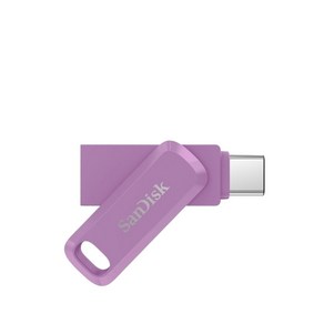 샌디스크 USB 메모리 Ulta Dual Go 울트라 듀얼 고 Type-C OTG USB 3.1 SDDDC3 128GB 라벤다퍼플, 1개