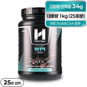 오늘의바디 단백질보충제 에이치프로틴 WPI 93%, 1kg, 1개