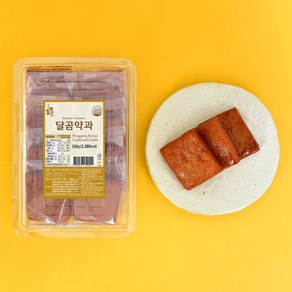 달콤 고소한 전통약과 달곰약과 10개입 550g 개별포장, 10개