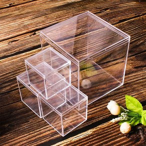 정육면체 아크릴 투명 케이스 -5.5CM