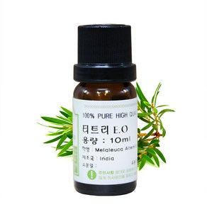 허브솝 티트리 비건 허브 천연 원액100% 효능 아로마 에센셜오일, 1개, 10ml