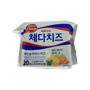 서울우유 체다치즈(20매) 360g, 1개