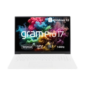 LG전자 2024 그램 Po 17 코어Ulta5, 에센스화이트, 17Z90SP-GA5HK, 1TB, 16GB, WIN11 Home