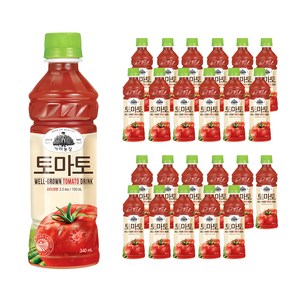 가야농장 토마토농장 주스, 340ml, 24개