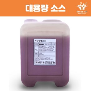 [소스올] 대용량/업소용 치킨양념소스 순한맛 10kg 닭강정소스 떡꼬치 하주푸드, 1개