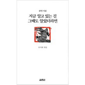 지금 알고 있는 걸 그때도 알았더라면 / 열림원 류시화