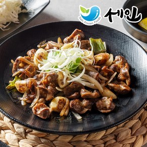 닭근위 닭똥집 닭모래집 볶음 밀키트, 1개, 350g