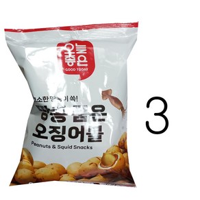 오늘좋은 땅콩품은 오징어볼200g, 200g, 3개