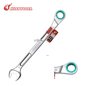 핫툴 경량 기어렌치 6mm-24mm 깔깔이 라쳇렌치 더 길어진 기어렌치 12각 72T 5도 각도 대만제, 24mm, 1개