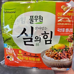 일반포장 풀무원 실의힘 국산콩 생나또 49.5g