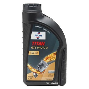 훅스 타이탄 GT1 프로 C3 5W30 1L 합성엔진오일, 1개