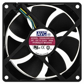 쿨러텍 AVC-DS09225R12H-4P 90mm 시스템 쿨러, 1개