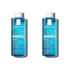 LA ROCHE-POSAY Keium 라로슈포제 케리움 마일드 수딩젤 샴푸 400ml 2팩, 2개