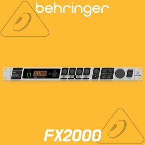 [공식인증점] 베링거 FX2000 이펙트 프로세서 다기능 3D 멀티 엔진 음향기기