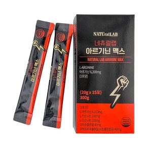 샤크 김민수 아르기닌 맥스 카르니틴 오르니틴 시트롤린 블랙마카 20g 15포, 1개, 300g