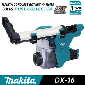 Makita-오리지널 무선 로터리 해머 DHR183Z 18V 리튬 전동 공구 임팩트 드릴 DX16 집진기