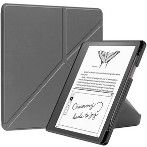 Kindle Scribe 2022 10.2 인치 전자 책 표지를위한 자기 PU 가죽 비즈니스 커버