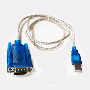 [칸텔] USB to 시리얼 RS-232 변환 9핀 RS232C 케이블, 1개