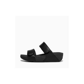 핏플랍 FitFlop 루루 가죽 슬라이드 버클 슬리퍼