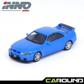 이노64 1:64 닛산 스카이라인 GT-R (R33) LM - 블루, 1개