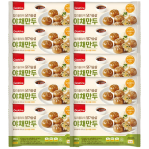 굽네 컬리플라워 닭가슴살 야채 만두 180g x 10개