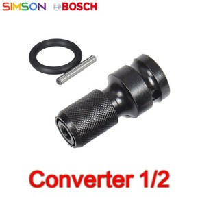 보쉬 Bosch GDS 18V-400 브러시리스 모터 리튬 임팩트 렌치 400Nm 전동 공구 배터리 미포함, Convete 1-2, 1개