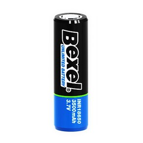 [벡셀] 3.7V 18650 배터리 [3500mAh 벌크형], 1개, 1개입