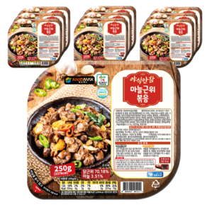 야식만참 마늘근위볶음 250g, 10개