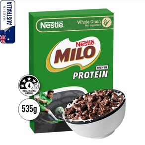 호주 마일로 단백질 아침 시리얼 535g Nestle Milo Protein Breakfast Cereal 535g