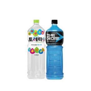 토레타 + 파워에이드 1.5L 각3펫씩 총6개, 1500ml × 6개, 6개