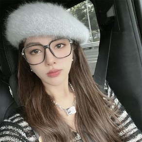 besteffie 퍼 베레모 뽀글이 화가모자 인조퍼 겨울베레모 베레모 빵모자 무지 빵모자 E15