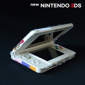 nintendo 뉴3DS 삼다수 크리스탈 보호 커버, 투명케이스, 1개