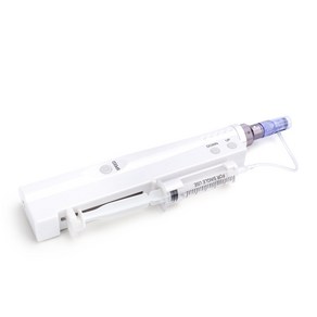 SanBeans 2 In 1 Injector Derma Pen Nano Mesotherapy Microneedle Dr Mesogun 휴대용 사용 미용 장치(하얀색)