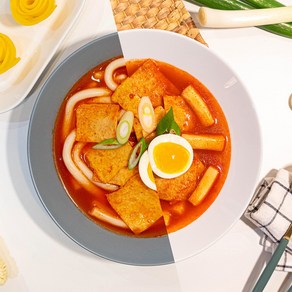 [봉봉떡볶이] 국물떡볶이 2인분 라면보다 간편하고 맛집 보다 더맛있는 비비팩토리, 순한맛, 1개, 500g