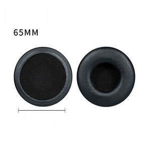 헤드셋 이어패드 스폰지 인이어 이어폰 커버 헤드폰 패드 이어 45mm 50mm 55mm 60mm 65mm 70mm 75mm 80mm 85mm 90mm 95mm 100mm 105mm, [02] 65mm