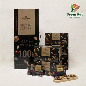 [그린너트] 매일견과 플러스 GIFT SET 100입 선물세트, 단품