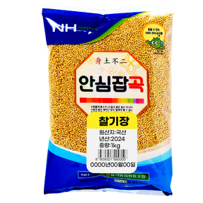 [유가농협] 햇 찰기장 1kg/ 국산/ 2024년산 햇곡, 1kg, 1개