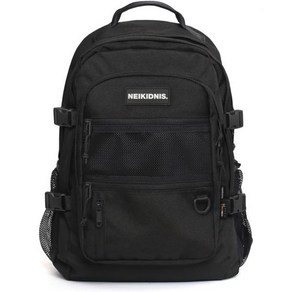 여성 백팩 NEIKIDNIS ABSOLUTE BACKPACK-037ASB06 배낭 가방 대용량 여행 통학 소풍 남녀 공용 다기능 (블랙) 품