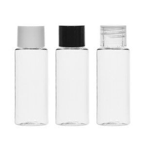 [10-25개묶음판매] 단마개캡 용기 10ml 15ml 20ml 30ml 40ml 어메니티 소분공병 허브스프레이공병, 10개, 20ml 투명용기, 흰색캡