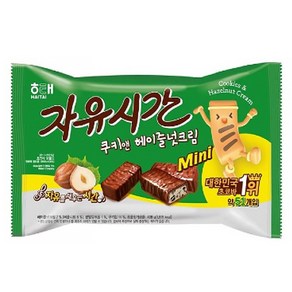 해태 자유시간 쿠키앤헤이즐넛크림 408g, 1개