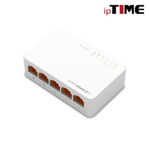 ipTIME H605[스위칭허브/5포트/100Mbps]/언매니지드 스위칭/아답터 포함/무상보증 2년/H505 후속모델