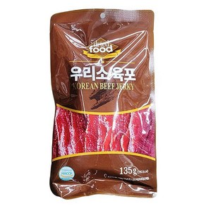 항진축산 우리소육포, 1개, 135g