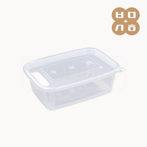 TY 백만상회 [TY] 일회용 사출 밀폐용기 0.85L 투명 400개세트(몸통+뚜껑), 1개, 400세트