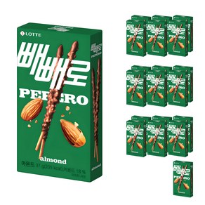 빼빼로 아몬드, 37g, 20개