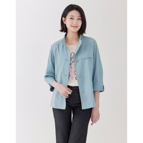 [지센] 기간한정 여성 스판 반넥 슬림 코트 LCCAP321 색상2종