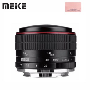 MEIKE 6.5mm f2.0 수동 어안 렌즈, E 마운트